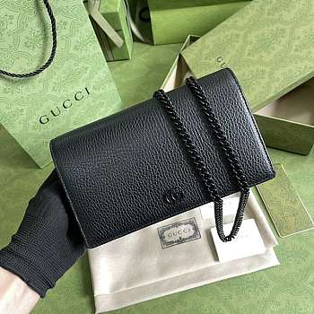 Gucci WOC 20 Black 8508 Size 20x12.5x4 cm