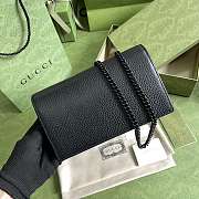 Gucci WOC 20 Black 8508 Size 20x12.5x4 cm - 3