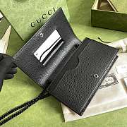 Gucci WOC 20 Black 8508 Size 20x12.5x4 cm - 2