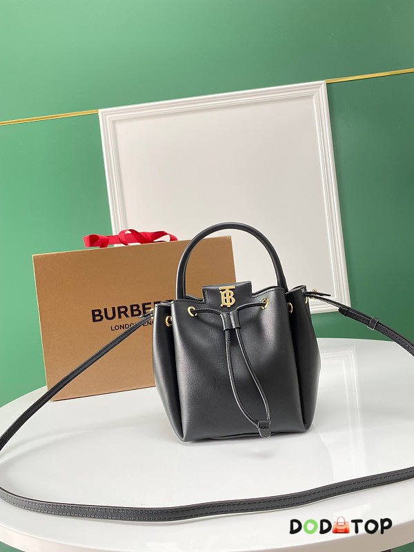 Burberry Bucket Bag Black Size 16-15-17.5 cm - 1