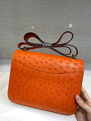 Hermes Constance 24 Handmade Orange - 5