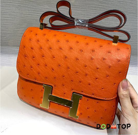 Hermes Constance 24 Handmade Orange - 1