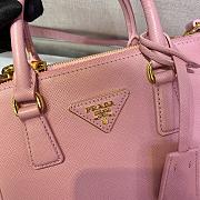 Prada Galleria Handbag Pink 1BA906 Size 20 x 15 x 9.5 cm - 5