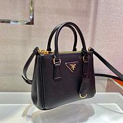 Prada Galleria Handbag Black 1BA906 Size 20 x 15 x 9.5 cm - 5
