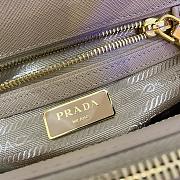 Prada Galleria Handbag Beige 1BA906 Size 20 x 15 x 9.5 cm - 6