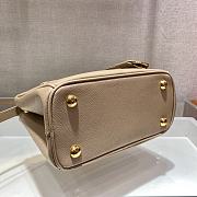 Prada Galleria Handbag Beige 1BA906 Size 20 x 15 x 9.5 cm - 5