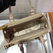 Prada Galleria Handbag Beige 1BA906 Size 20 x 15 x 9.5 cm - 3