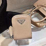 Prada Galleria Handbag Beige 1BA296 Size 23 x 16.5 x 10 cm - 6