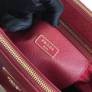 Prada Saffiano Leather Dark Red Size 32×24×14 cm - 5