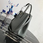 Prada Saffiano Leather Grey Size 32×24×14 cm - 4