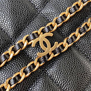 Chanel Small Hobo Bag Black Size 16 x 19 x 8 cm - 6
