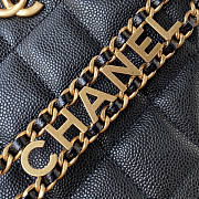 Chanel Small Hobo Bag Black Size 16 x 19 x 8 cm - 5