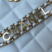 Chanel Small Hobo Bag White Size 16 x 19 x 8 cm - 6