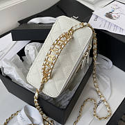 Chanel Vanity Case White Size 17 x 9.5 x 8 cm - 5