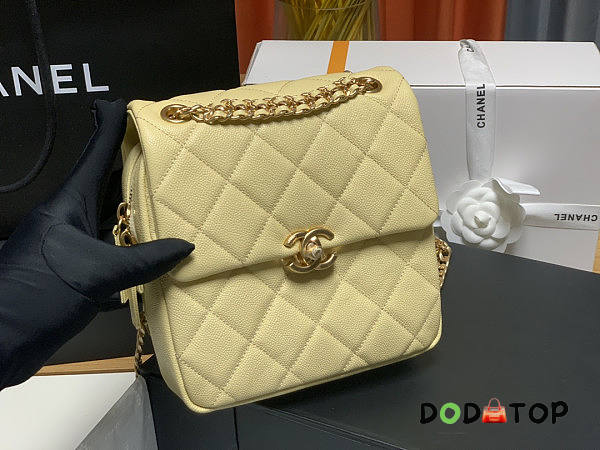 Chanel Backpack Beige Size 20 x 19 x 8 cm - 1