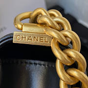 Chanel Mini Boy Chanel Handbag Black Size 16 x 18 x 8.5 cm - 3