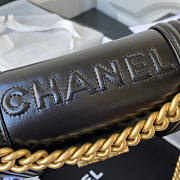 Chanel Mini Boy Chanel Handbag Black Size 16 x 18 x 8.5 cm - 4