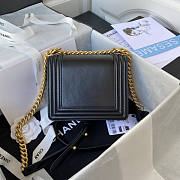 Chanel Mini Boy Chanel Handbag Black Size 16 x 18 x 8.5 cm - 5