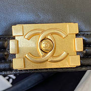 Chanel Mini Boy Chanel Handbag Black Size 16 x 18 x 8.5 cm - 6