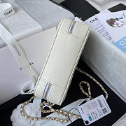 Chanel Vanity Case White Size 18.5 x 12.5 x 6 cm - 4