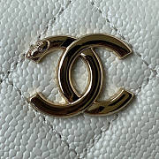 Chanel Vanity Case White Size 18.5 x 12.5 x 6 cm - 3