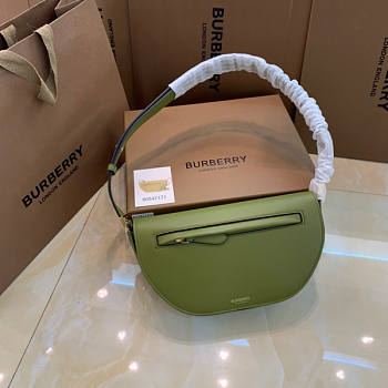 Burberry Small Olympia Bag Green Size 26 x 5.5 x 15 cm