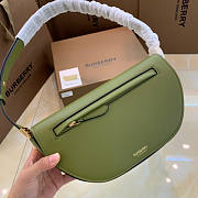 Burberry Small Olympia Bag Green Size 26 x 5.5 x 15 cm - 5