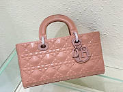 Dior Lady D-Joy Bag Pink Size 26 x 13.5 x 5 cm - 6
