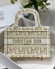 Dior Mini Dior Book Tote 01 Size 22.5 x 24 x 8 cm - 1