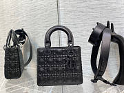 Dior Lady Small Black Size 20 x 16.5 x 8 cm - 1