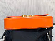 Celine Triomphe Orange Size 20.5 x 10.5 x 4 cm - 3