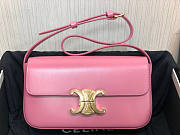 Celine Triomphe Pink Size 20.5 x 10.5 x 4 cm - 6
