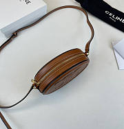 Celine Crossbody Oval Purse Size 16 x 12.5 x 4 cm - 4