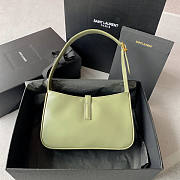 YSL Le 5 À 7 Hobo Bag Green Size 23 x 16 x 6.5 cm - 4