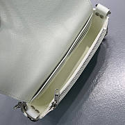 Balenciaga Bondage Wallet With Chain White Size 20 x 11 x 5 cm - 6
