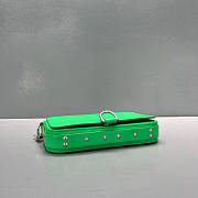 Balenciaga Bondage Wallet With Chain Green Size 20 x 11 x 5 cm - 4