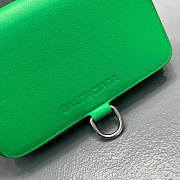 Balenciaga Bondage Wallet With Chain Green Size 20 x 11 x 5 cm - 2