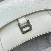 Balenciaga Downtown Small Shoulder Bag With Chain White Size 29 x 10 x 18 cm - 5
