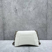 Balenciaga Downtown Small Shoulder Bag With Chain White Size 29 x 10 x 18 cm - 4