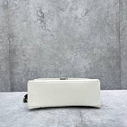 Balenciaga Downtown Small Shoulder Bag With Chain White Size 29 x 10 x 18 cm - 3
