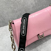 Balenciaga Downtown Small Shoulder Bag With Chain Pink Size 29 x 10 x 18 cm - 6