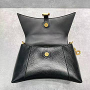 Balenciaga Downtown Small Shoulder Bag With Chain Black Size 29 x 10 x 18 cm - 5