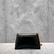 Balenciaga Downtown Small Shoulder Bag With Chain Black Size 29 x 10 x 18 cm - 6