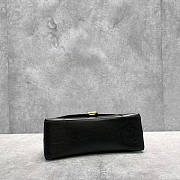 Balenciaga Downtown Small Shoulder Bag With Chain Black Size 29 x 10 x 18 cm - 3