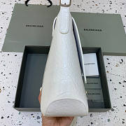 Balenciaga Women's Xx Medium Flap Bag White Size 31 x 45 x 6 cm - 6