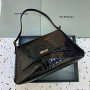 Balenciaga Women's Xx Medium Flap Bag Black Size 31 x 45 x 6 cm - 1