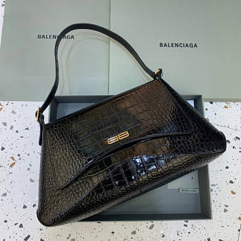 Balenciaga Women's Xx Medium Flap Bag Black Size 31 x 45 x 6 cm