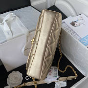 Chanel Small Flap Bag Gold Size 15 x 23 x 7 cm - 2