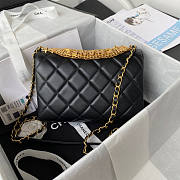 Chanel Small Flap Bag Black Size 15 x 23 x 7 cm - 4