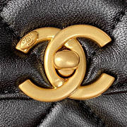 Chanel Small Flap Bag Black Size 15 x 23 x 7 cm - 6